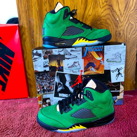 jordan 5 retro apple green